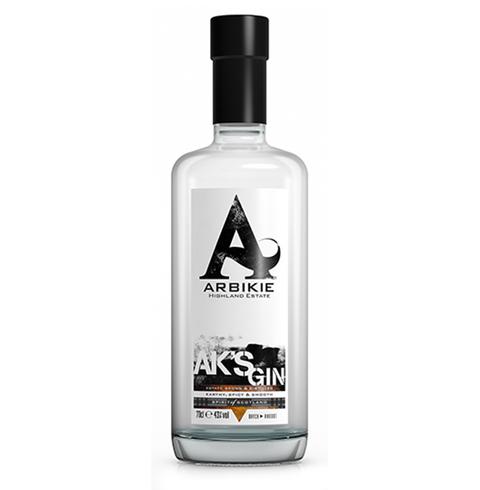 Arbikie AKs Gin - 70cl - 43% ABV - Gin/Distillery - Gin Kiosk