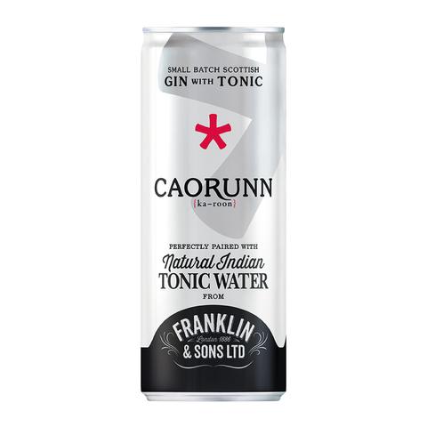 Caorunn Gin G&T Can - 25cl - 6% ABV - Tonic - Gin Kiosk