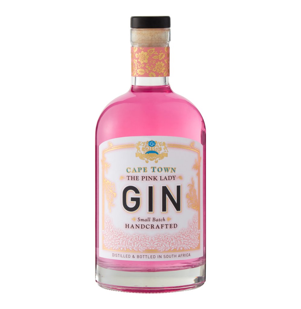 Cape Town Pink Lady Gin - 70cl - 43% ABV - Gin/Distillery - Gin Kiosk