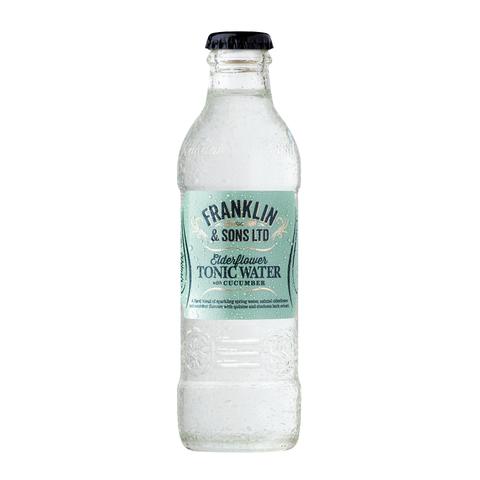 Franklin & Sons Elderflower with Cucumber Tonic - 20cl - Tonic - Gin Kiosk