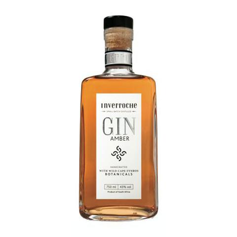 Inverroche Amber Gin - 75cl - 43% ABV - Gin/Distillery - Gin Kiosk