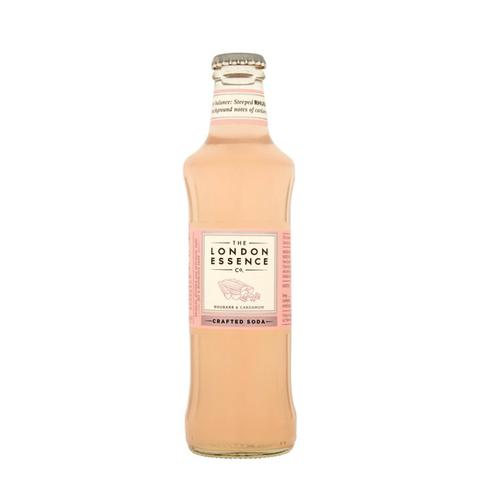 The London Essence Crafted Soda Rhubarb & Cardamom - 27.5cl