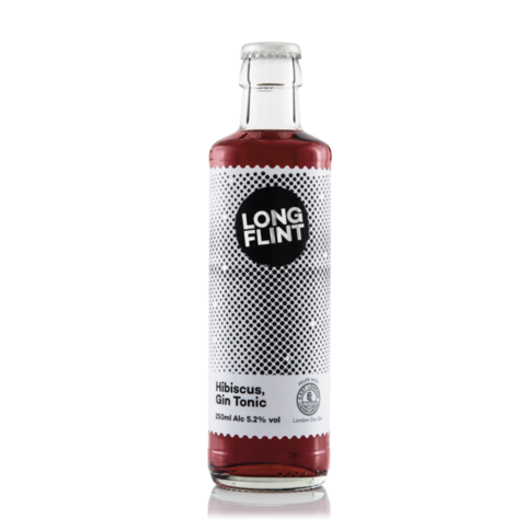 Longflint Hibiscus Gin Tonic - 25cl - 5.2% ABV