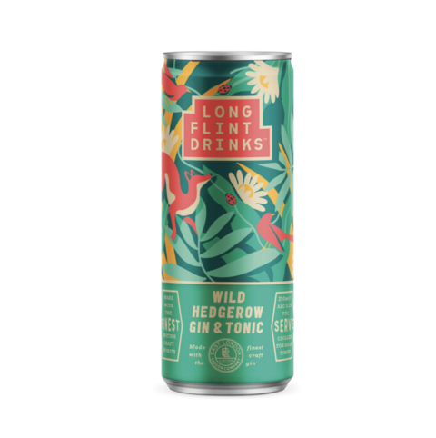 Longflint Wild Hedgerow Gin & Tonic - 25cl - 5.2% ABV