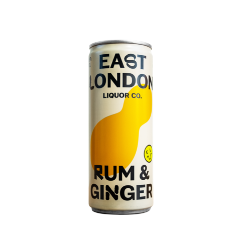 ELLC Rum & Ginger Can - 25cl - 4.6% ABV