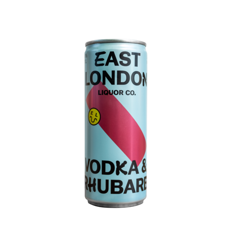 ELLC Vodka & Rhubarb Can - 25cl - 4.6% ABV