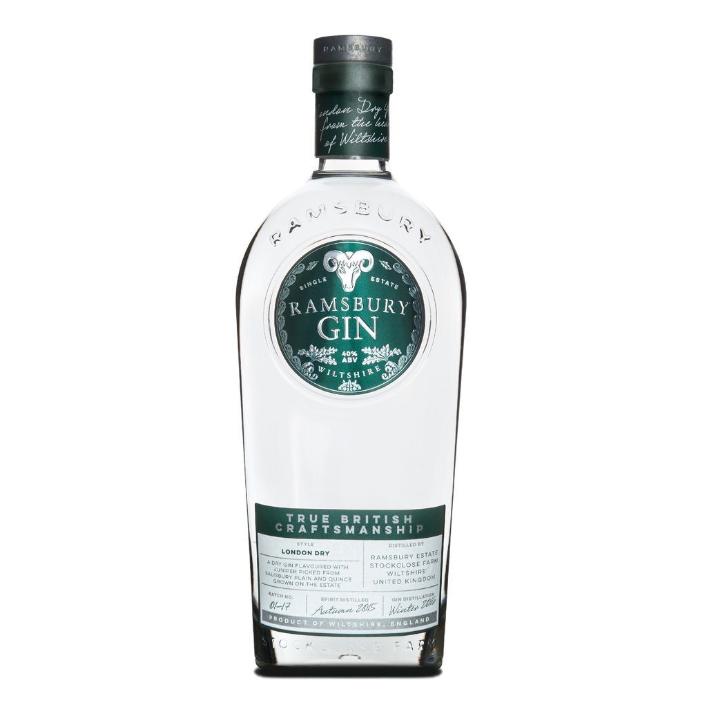 Ramsbury Single Estate Gin - 70cl - 40% ABV - Gin/Distillery - Gin Kiosk