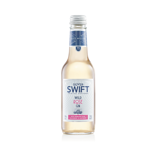 Silver Swift Wild Rose Gin - 25cl - 5% ABV